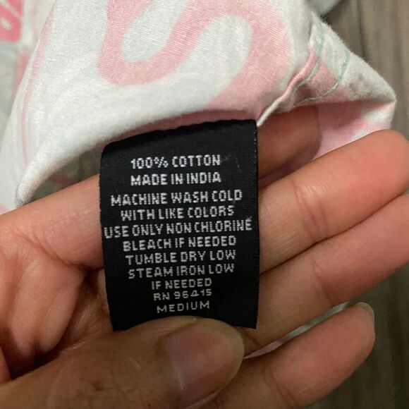 Artistry in Motion Flamingo Short Sleeve Woven size M - Picture 10 of 10